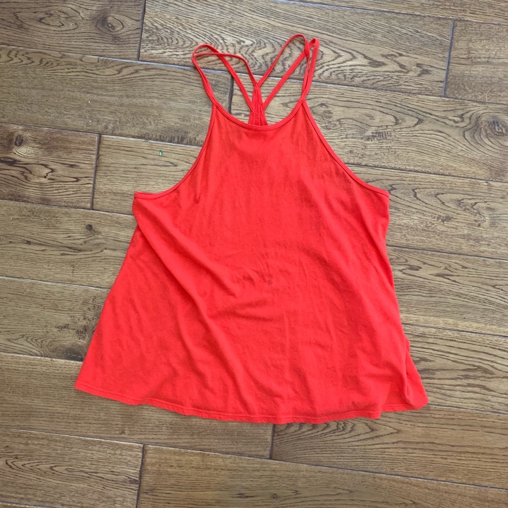 Red Hollister tank top